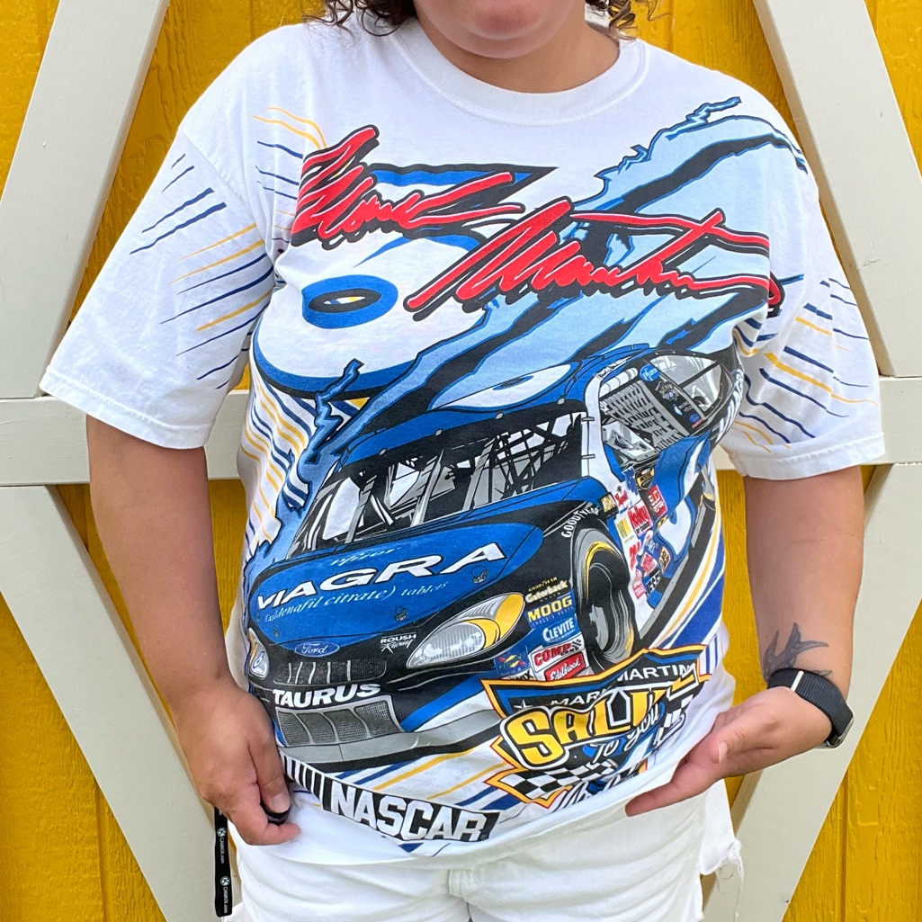 Nascar Nextel Cup Mark Martin Race Car Tee Shirt Xl